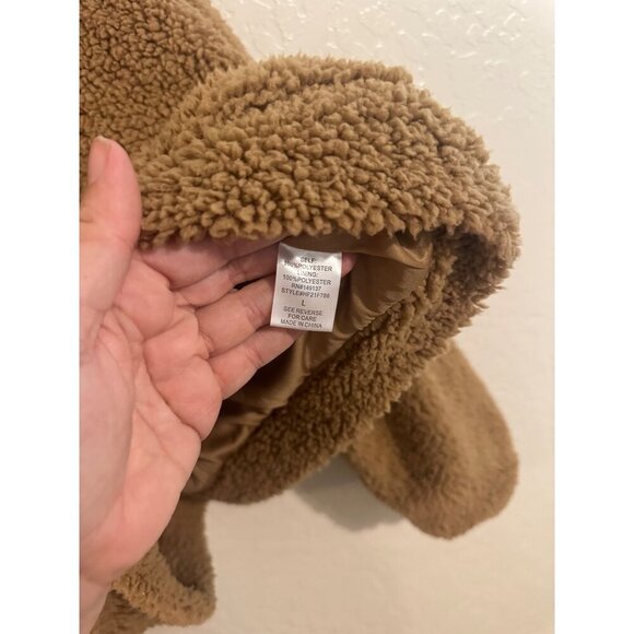 Hyfve Brown Teddy Bear Super Comfortable Jacket - Picture 8 of 10